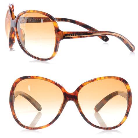 prada sunglasses blue tortoise shell.